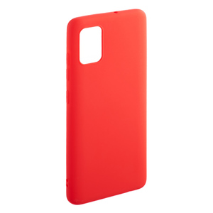 Чехол Gel Color Case для Samsung Galaxy A51 (2020), красный, PET синий, Deppa