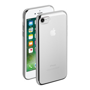 Чехол Gel Case для Apple iPhone SE (2020)/7/8, прозрачный, 1,5 мм, PET синий, Deppa 87628