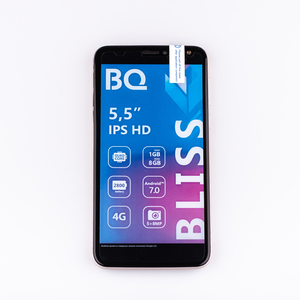 Смартфон BQ-5511L Bliss dual sim 8gb 1gb 5,5" black