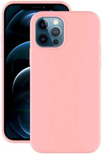Накладка Gel Color для Apple iPhone 12 Pro/12, розовый, PET синий, Deppa 87754