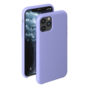 Чехол Liquid Silicone Case для Apple iPhone 11 Pro, лавандовый, картон, Deppa 87292