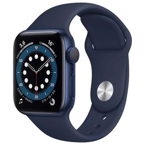 Умные часы Apple Watch Series 6 GPS, 40mm Blue Aluminium Deep Navy Sport MG143RU/A