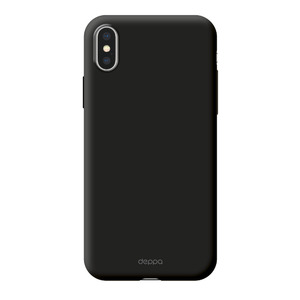 Чехол Air Case  для Apple iPhone X/XS, черный, Deppa 83321