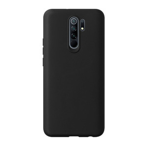 Чехол Gel Color Case для Xiaomi Redmi 9, черный, PET синий, Deppa 87662