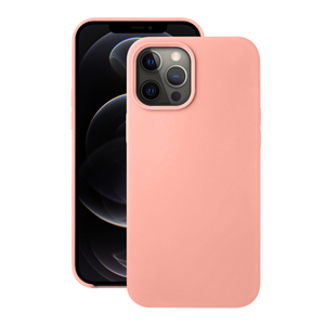 Накладка Liquid Silicone для Apple iPhone 12 Pro Max, розовый, картон, Deppa 87713