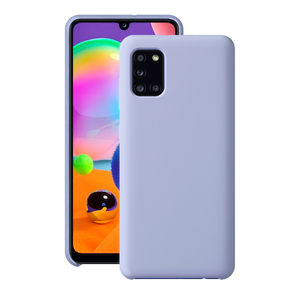 Чехол Liquid Silicone Case для Samsung Galaxy A31 (2020), лавандовый, картон, Deppa 87678