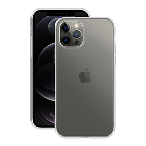 Накладка Gel Basic для Apple iPhone 12 Pro/12, прозрачный, PET синий, Deppa 87747