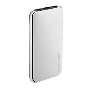 Внешний АКБ NRG Steel 10000 mAh, 3A, USB, type-C, зеркальный, Deppa