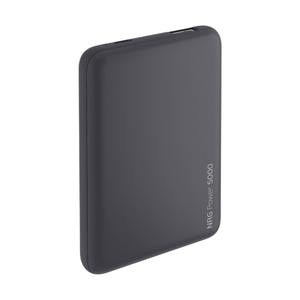 Внешний АКБ NRG Power Compact 5000 mAh, 1A, 1xUSB, компактный, серый, Deppa 33549