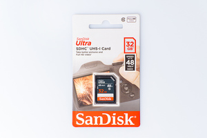 Флеш-накопитель Sandisk Карта памяти SDSDUNB-032G-GN3IN