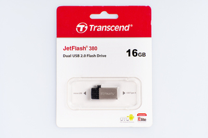 Флеш-накопитель Transcend 16GB JETFLASH 380S
