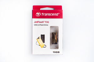 Флеш-накопитель Transcend 16GB JETFLASH T3G (Gold)
