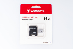 Флеш-накопитель Transcend Карта памяти Transcend 16GB UHS-I U1 microSD with Adapter