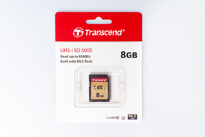 Флеш-накопитель Transcend Карта памяти Transcend 8GB UHS-I U1 SD card на основе памяти типа MLC
