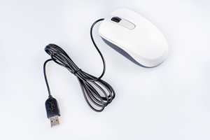 Мышь Genius DX-120, USB (белая, оптическая 1000dpi)