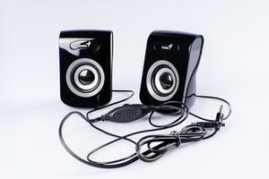 Колонки Genius SP-Q180, 2.0, 2 x 3W RMS, USB-power, Iron Grey