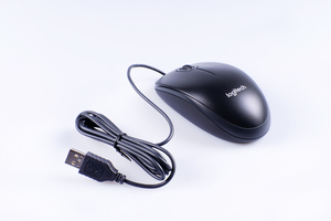 Мышь Logitech B100 Black