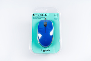 Мышь Logitech M110 Silent (M110s) Blue
