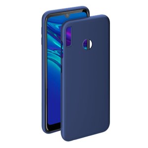 Чехол Gel Color Case для Huawei Y6 (2019)/Y6S/Honor 8A/8A Prime, синий, PET белый, Deppa