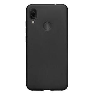 Чехол Gel Color Case для Xiaomi Redmi Note 7 (2019), черный, PET белый, Deppa 87145