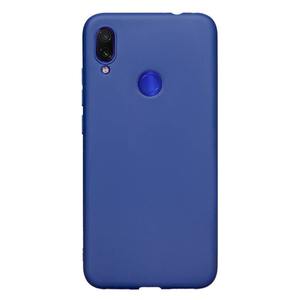 Чехол Gel Color Case для Xiaomi Redmi Note 7 (2019), синий, PET белый, Deppa