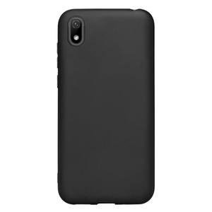 Чехол Gel Color Case для Huawei Y5 (2019), черный, PET белый, Deppa 87149
