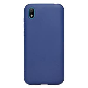Чехол Gel Color Case для Huawei Y5 (2019), синий, PET белый, Deppa