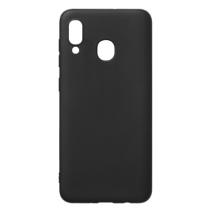 Чехол Gel Color Case для Samsung Galaxy A20 (2019) / A30 (2019) , черный, PET синий, Deppa 87191