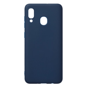 Чехол Gel Color Case для Samsung Galaxy A20 (2019) / A30 (2019) , синий, PET синий, Deppa 87208
