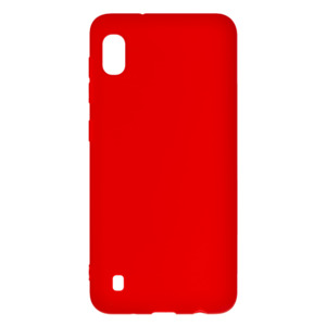 Чехол Gel Color Case для Samsung Galaxy A10 (2019), красный, PET синий, Deppa