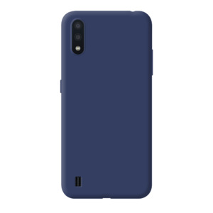 Чехол Gel Color Case для Samsung Galaxy A01 (2020), синий, PET синий, Deppa