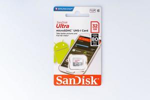 Флеш-накопитель Sandisk Ultra Android microSDHC 32GB 80MB/s Class 10