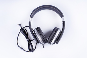Наушники Deppa стерео с микрофоном XW-Street, накладные, черный, Prime Line