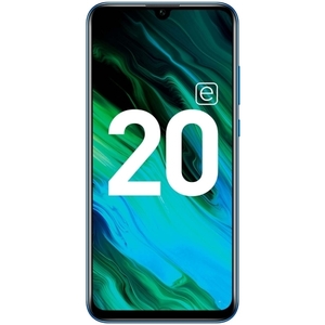 Смартфон Honor 20e, 6,21". 4Gb/64Gb, 4G/LTE, Phantom Blue, HRY-LX1T